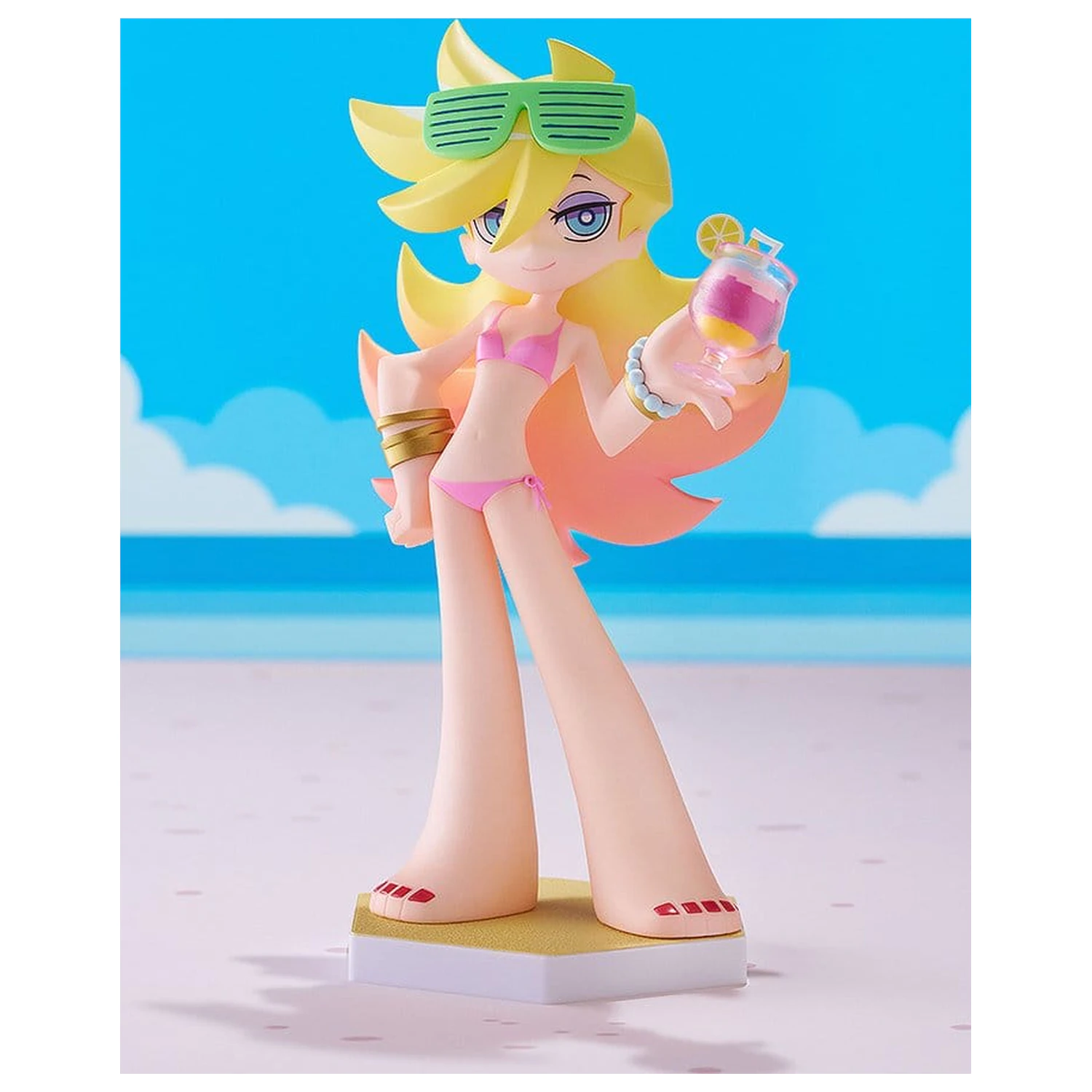 New Panty & Stocking with Garterbelt Pop Up Parade Figurină Beach Queens Panty L Size 19 cm poza produsului