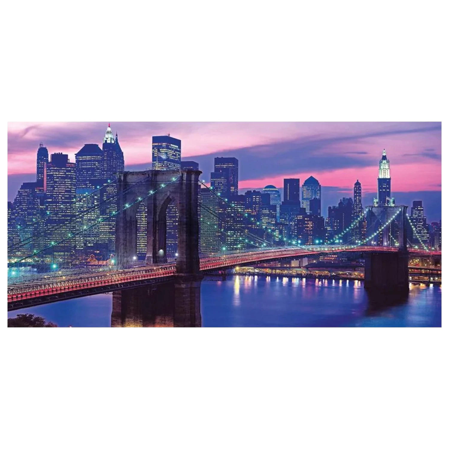 New York Brooklyn Bridge 13200 piese Jigsaw Puzzle poza produsului