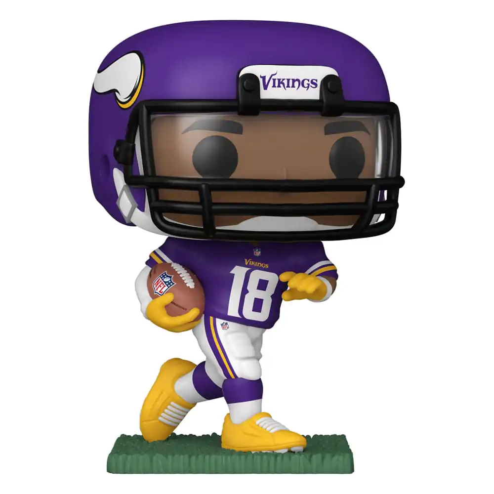 NFL POP! Figurina de vinil Fotbal Vikings - Justin Jefferson 9 cm poza produsului