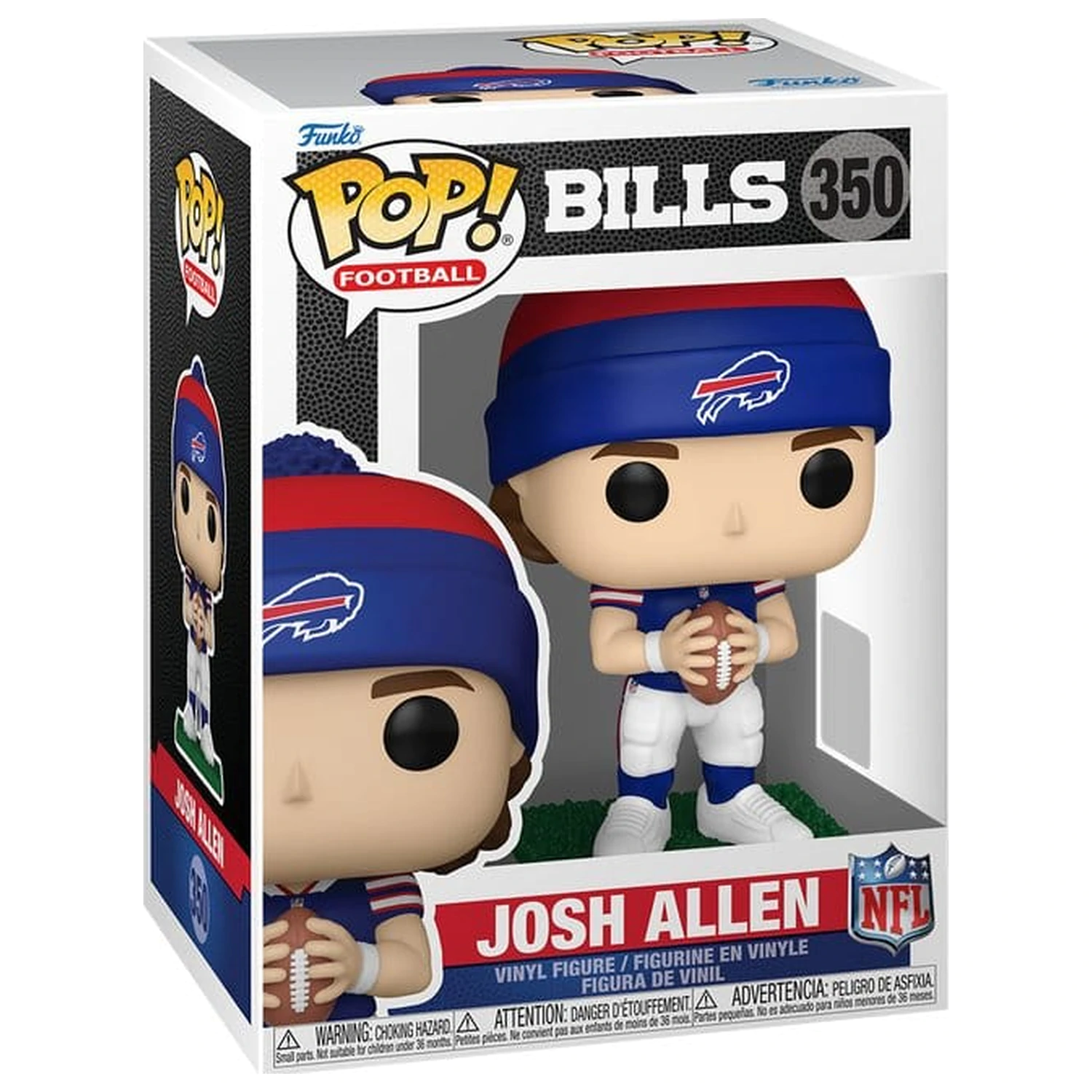NFL Funko POP! Figurina de vinil : Bills- Josh Allen (Beanie) 9 cm poza produsului