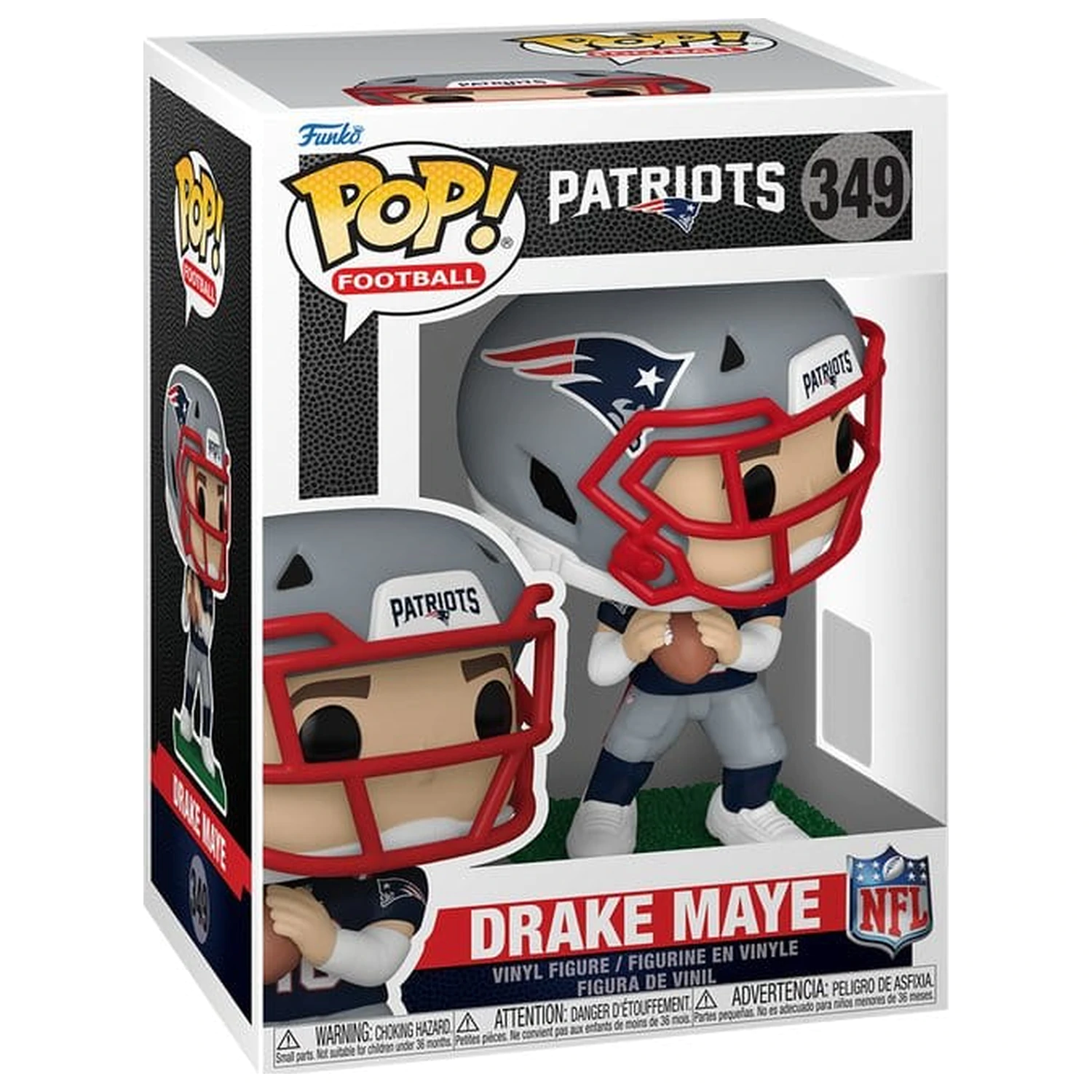 NFL Funko POP! Figurina de vinil Drake Maye 9 cm poza produsului
