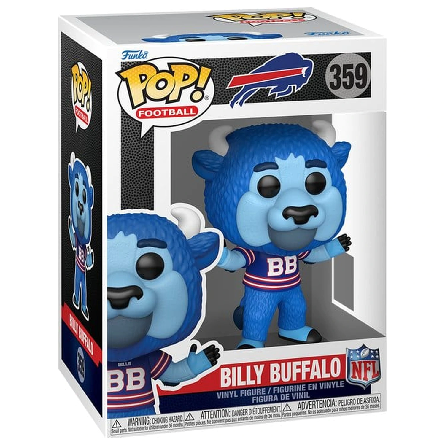 NFL Funko POP! Figurina de vinil Mascote: Bills- Billy Buffalo 9 cm poza produsului