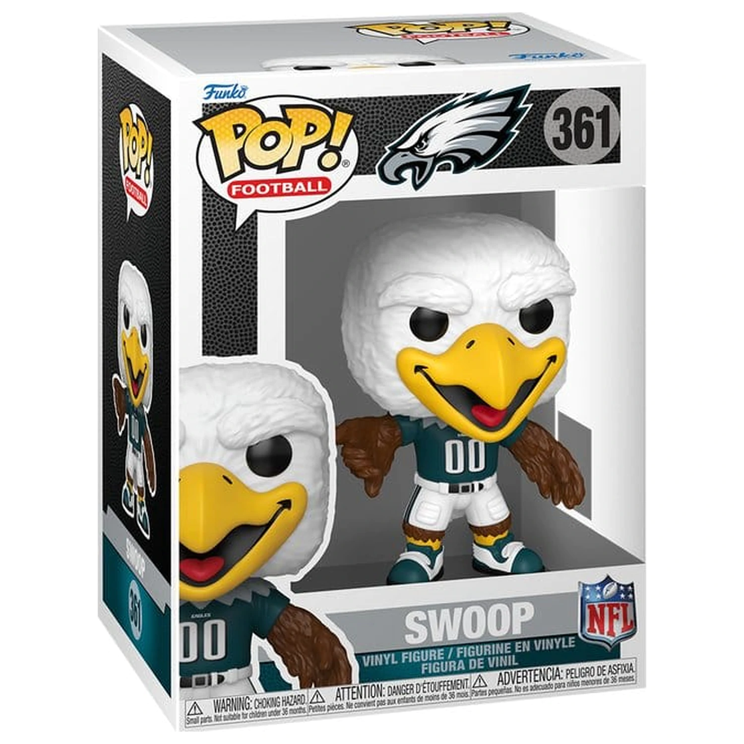 NFL Funko POP! Figurina de vinil Mascote: Eagles- Swoop 9 cm poza produsului