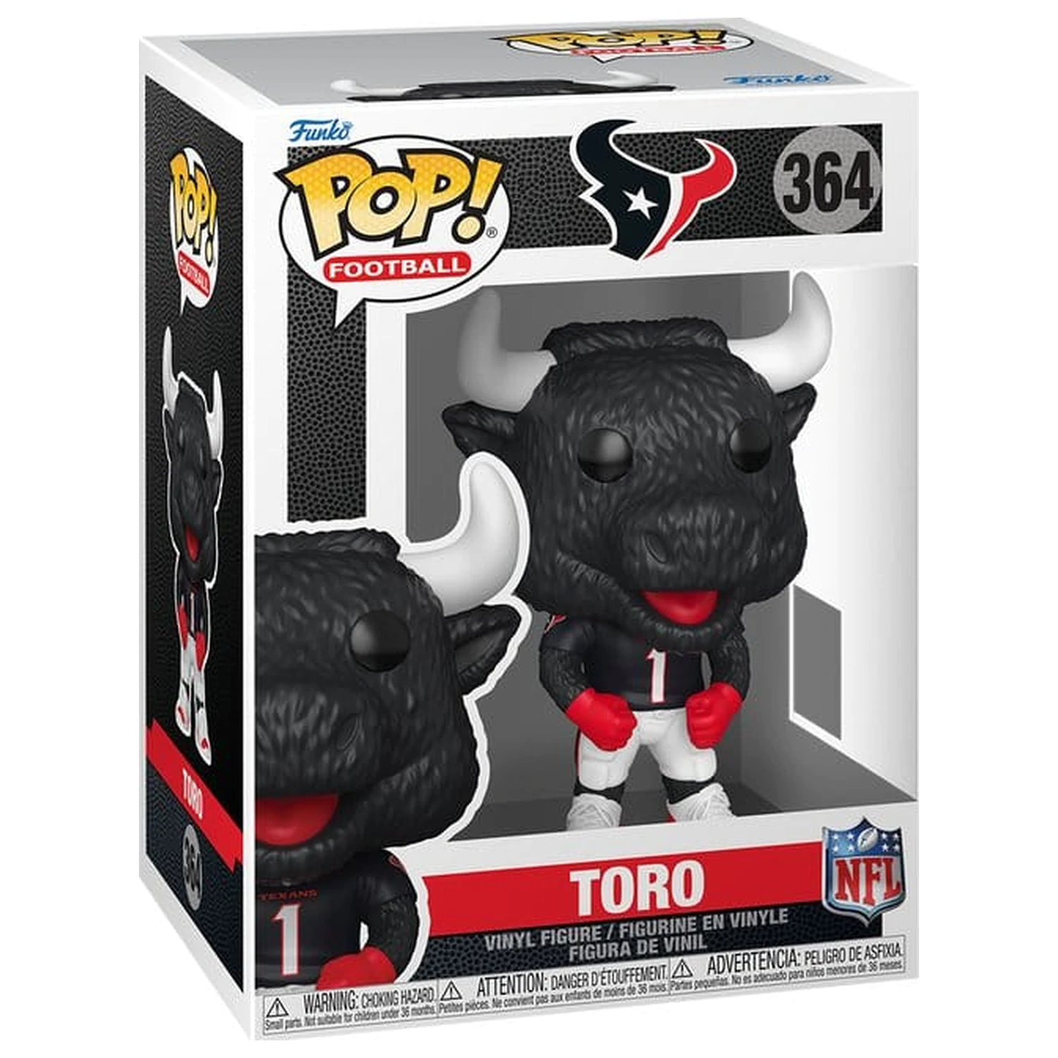 NFL Funko POP! Figurina de vinil Mascote: Texans- Toro 9 cm poza produsului