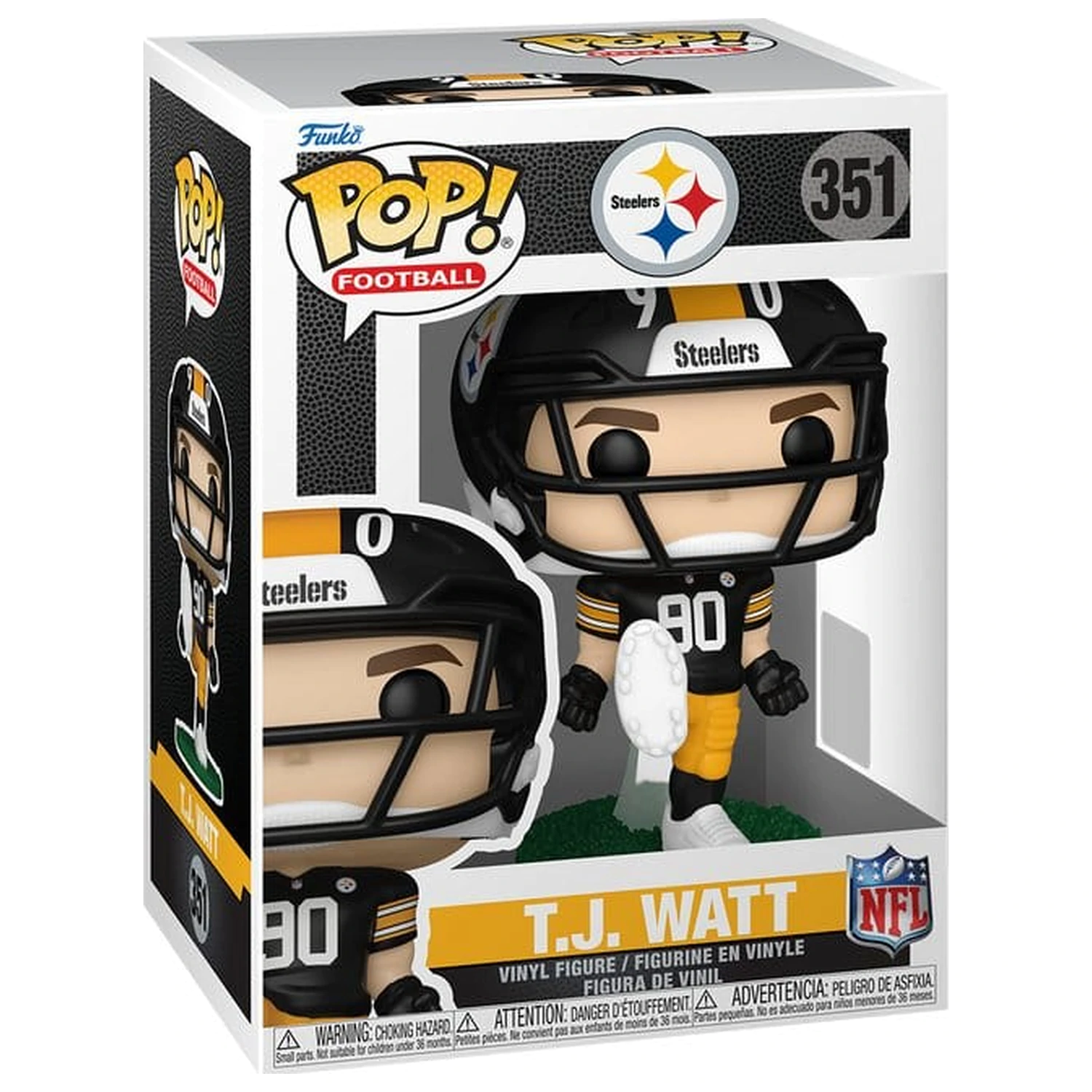 NFL Funko POP! Figurina de vinil : Steelers- T.J. Watt 9 cm poza produsului