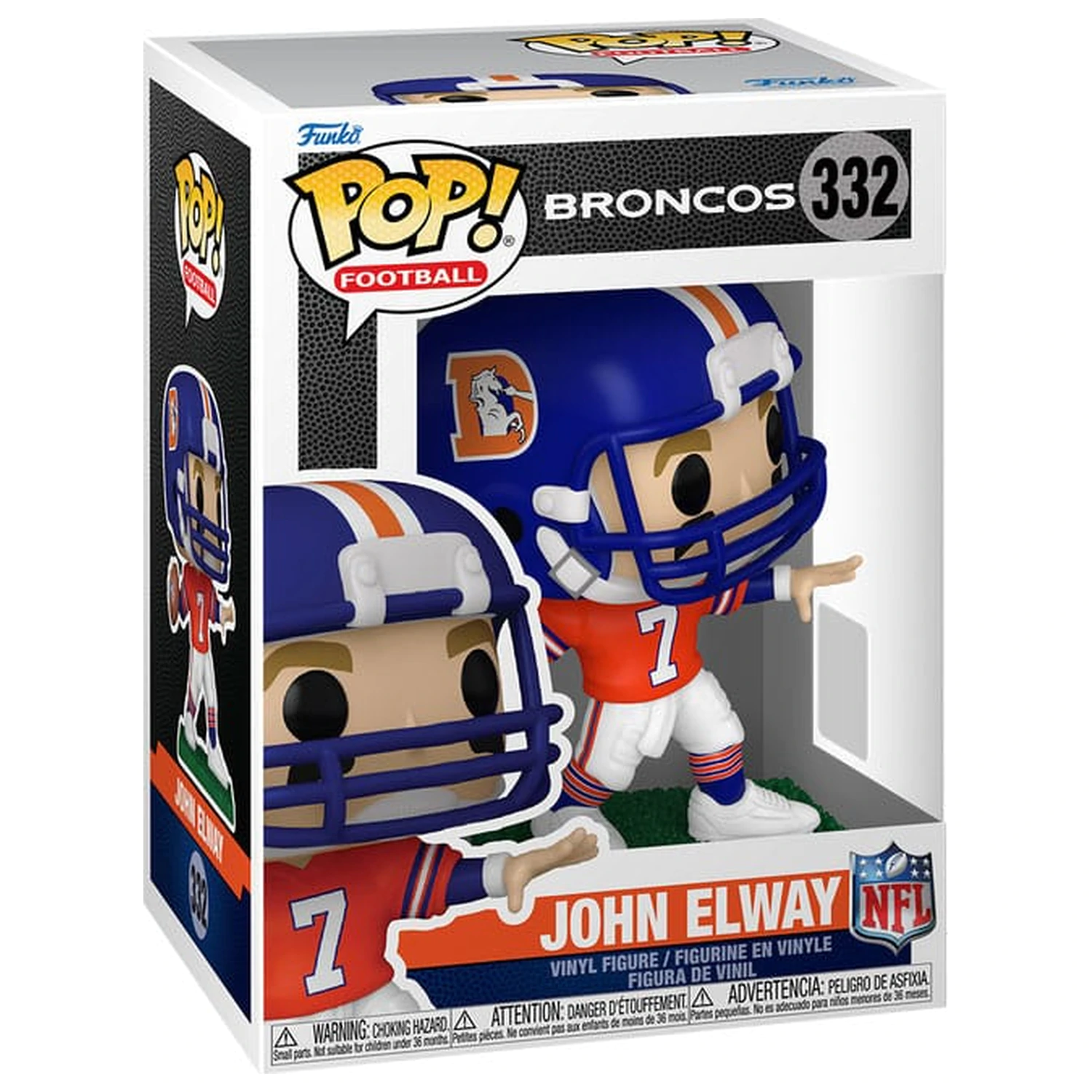 NFL: Legends Funko POP! Sports Figura de vinil Legends- John Elway(Broncos) 9 cm poza produsului