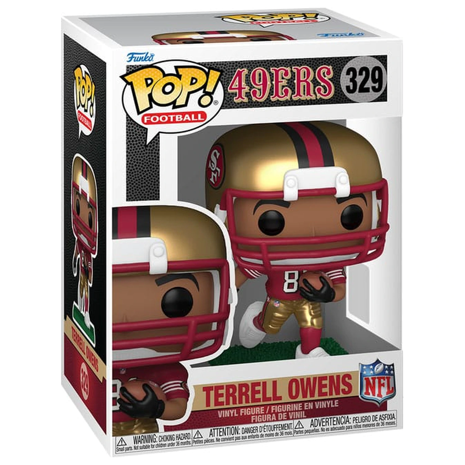 NFL: Legends Funko POP! Sports Vinyl Figure Legends- Terrell Owens(49ers) 9 centimetri poza produsului