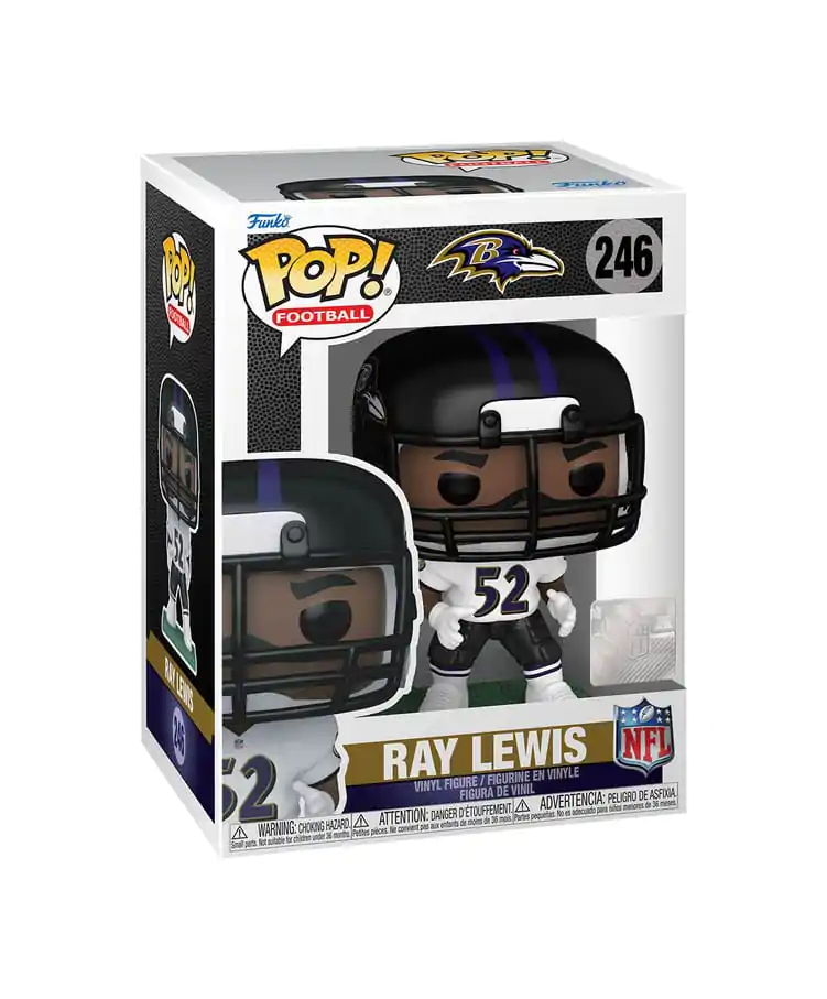 NFL: Legends Funko POP! Figurina de vinil sport Ray Lewis (Ravens) 9 cm poza produsului