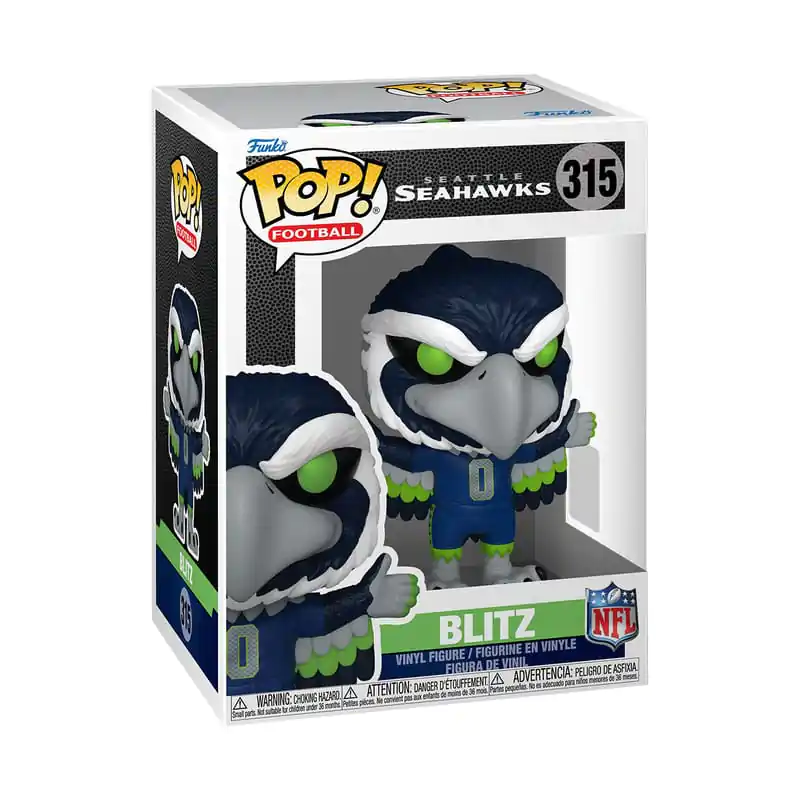NFL: Legends Funko POP! Sports figurina de vinil Seahawks- Blitz 9 cm poza produsului