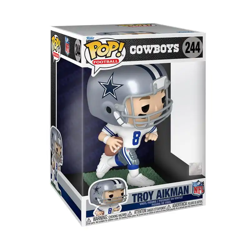 Figurină de vinil Funko POP! Super Mărime Jumbo NFL Legends Cowboys - Troy Aikman 25 cm poza produsului