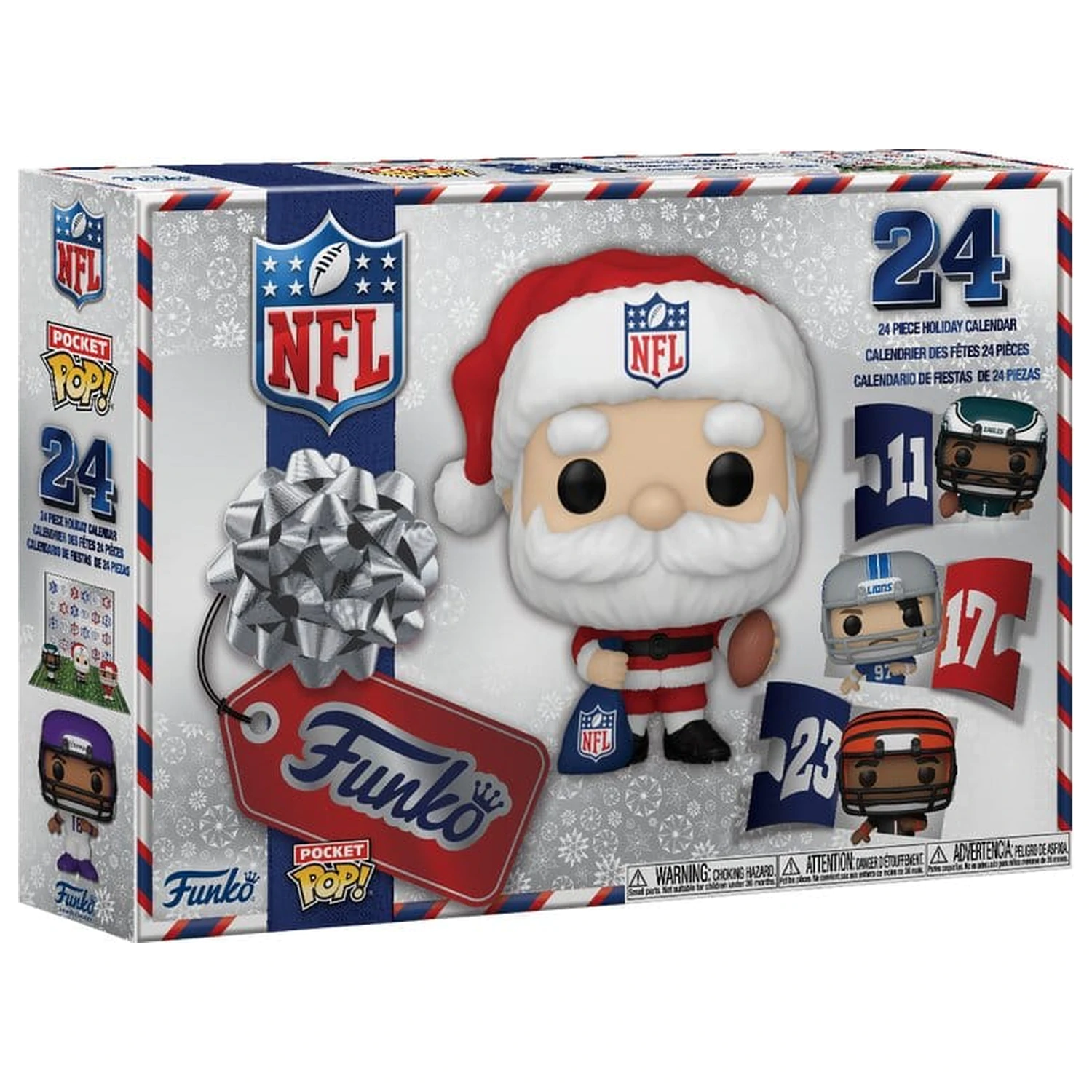 NFL Pocket Funko POP! 24 Day Countdown Calendar advent poza produsului
