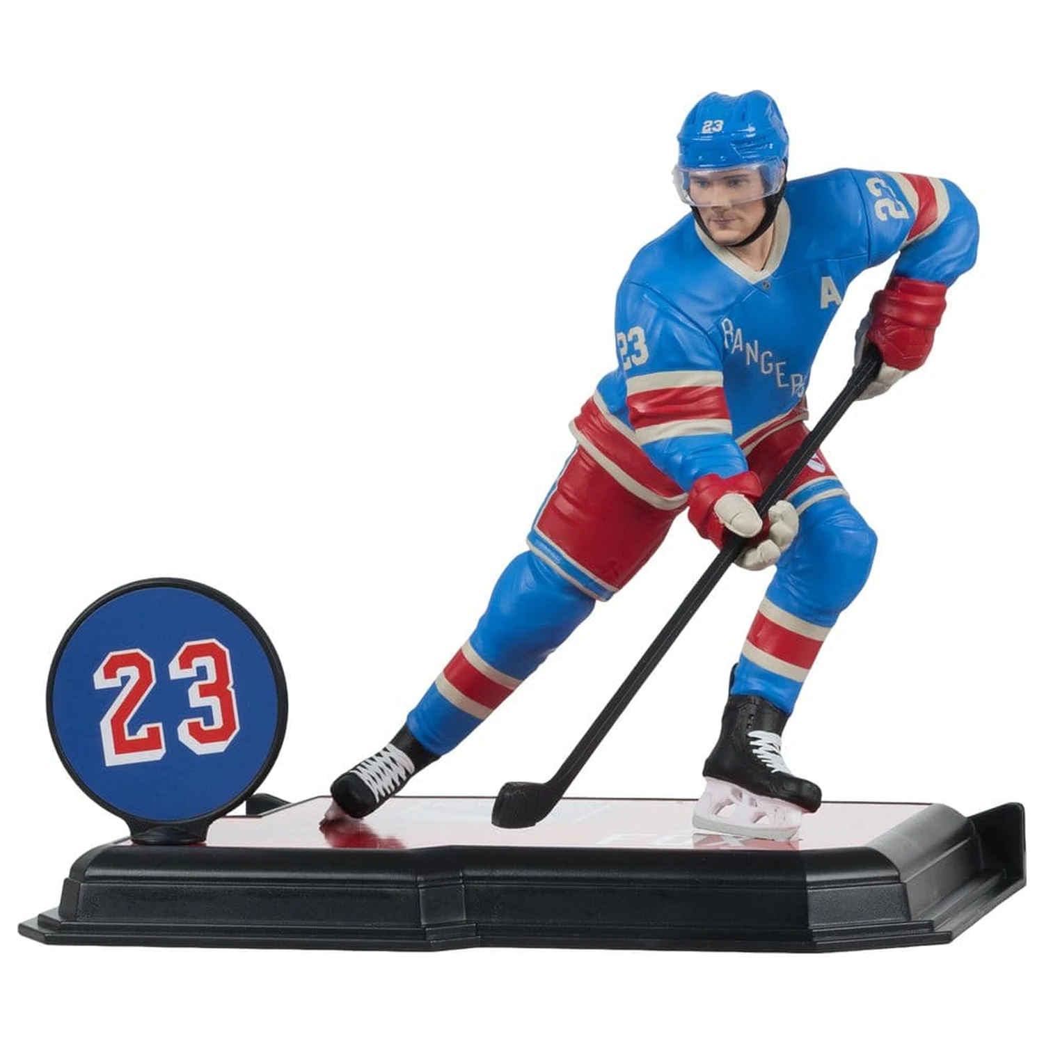Figurina NHL McFarlane SportsPicks Adam Fox (New York Rangers Centennial) 18 cm poza produsului
