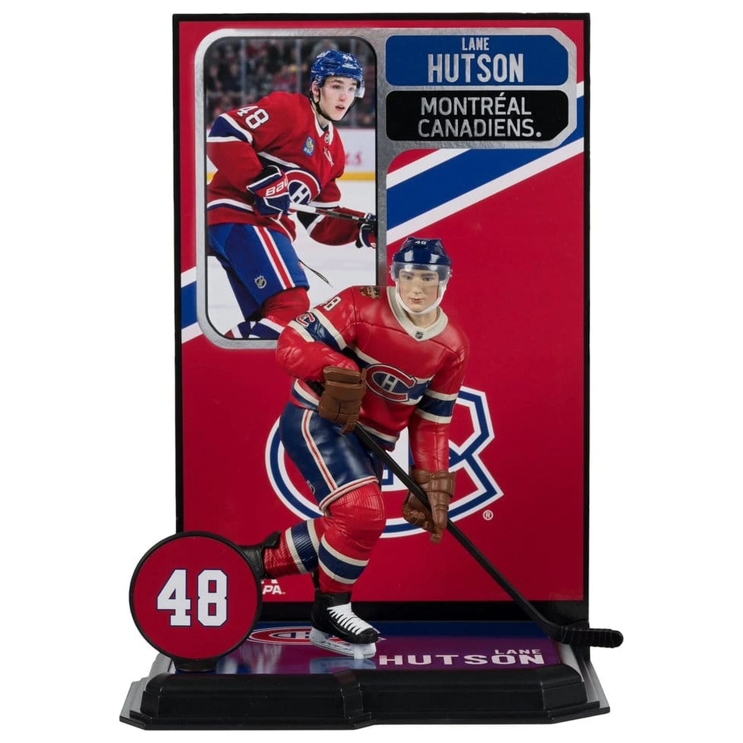 Figurina NHL McFarlane SportsPicks Lane Hutson (Montreal Canadiens Heritage Classic) 18 cm poza produsului