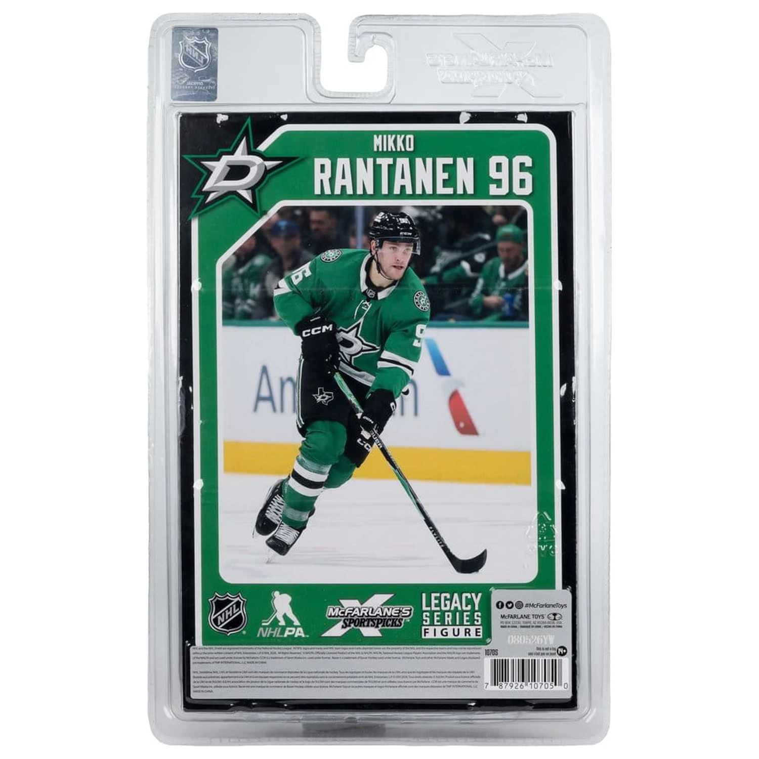 Figura de actiune NHL McFarlane SportsPicks Mikko Rantanen (Dallas Stars Retro) 18 cm poza produsului