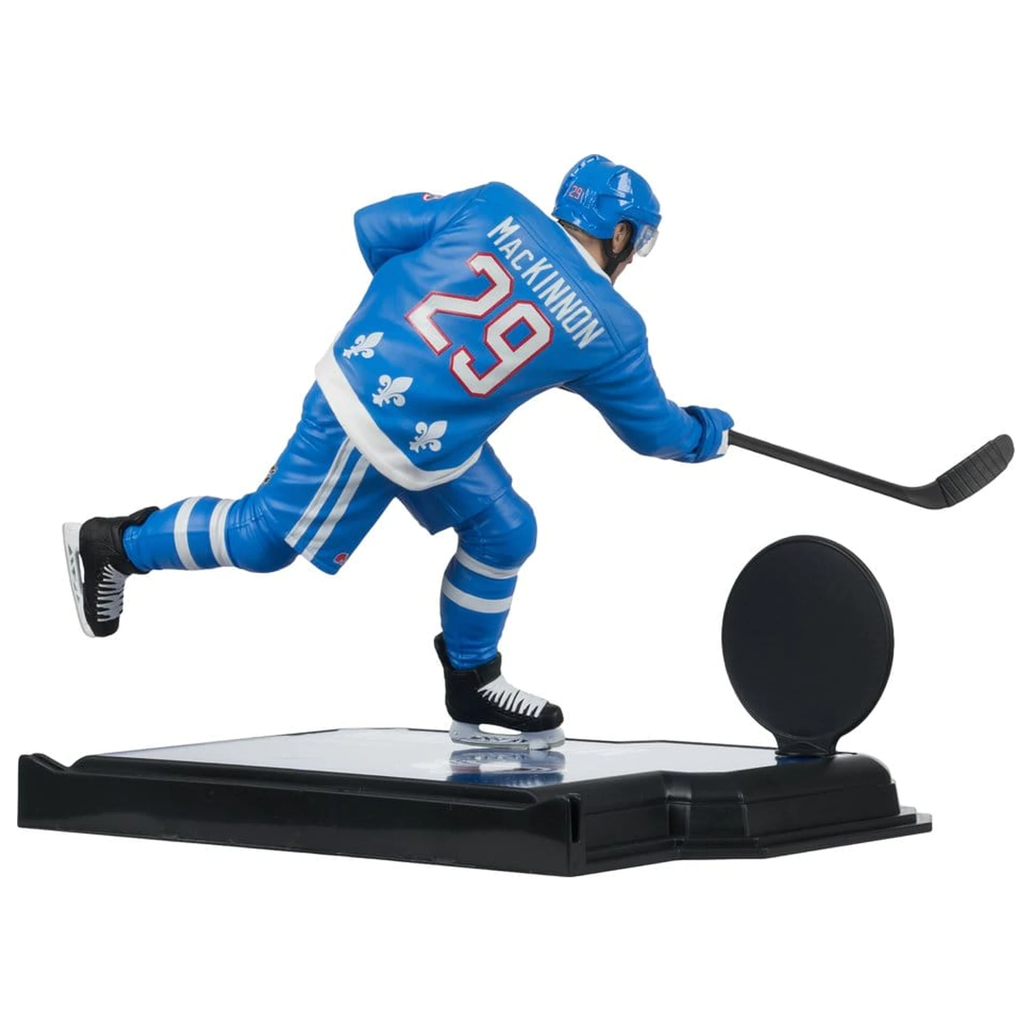 Figurina NHL McFarlane SportsPicks Nathan MacKinnon (Quebec Nordiques Retro) 18 cm poza produsului