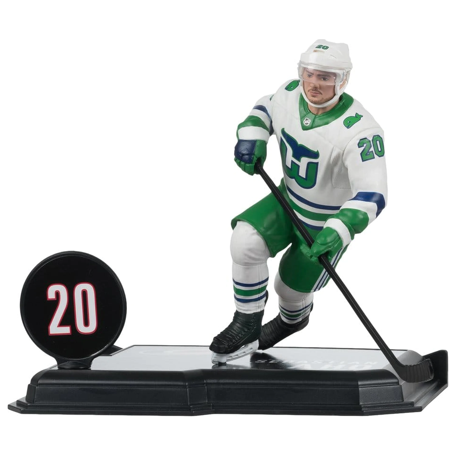 Figurina NHL McFarlane SportsPicks Sebastian Aho (Hartford Whalers Retro) 18 cm poza produsului