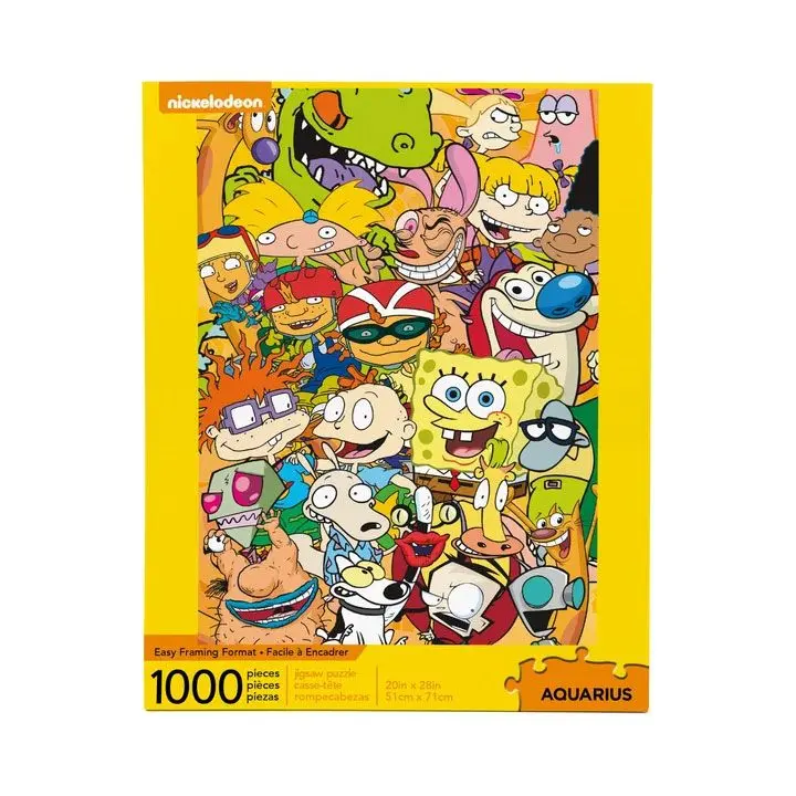 Nickelodeon Jigsaw Puzzle Cast (1000 piese) poza produsului