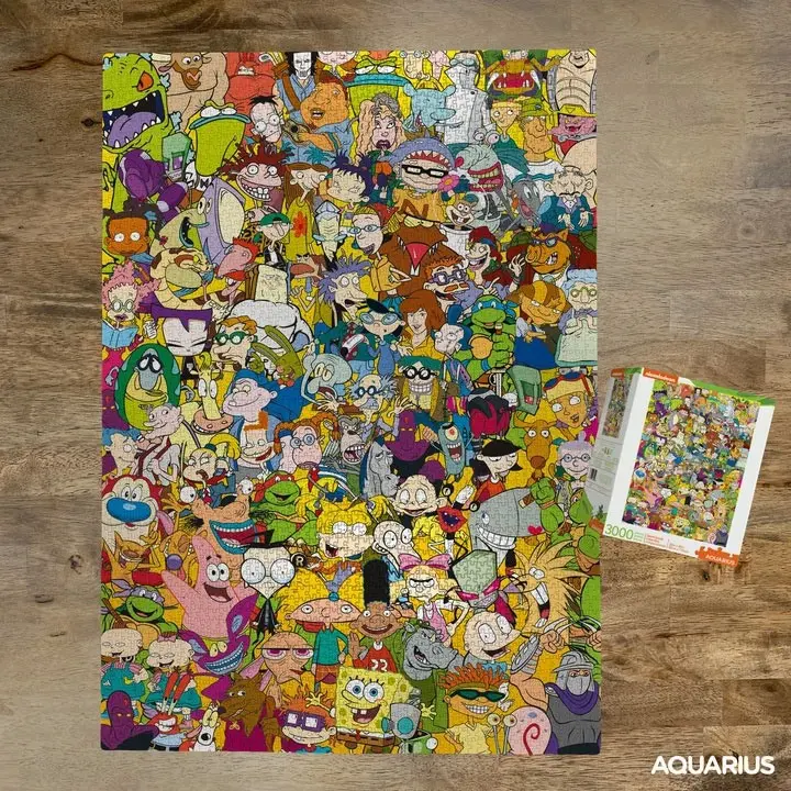 Nickelodeon Puzzle Cast (3000 piese) poza produsului