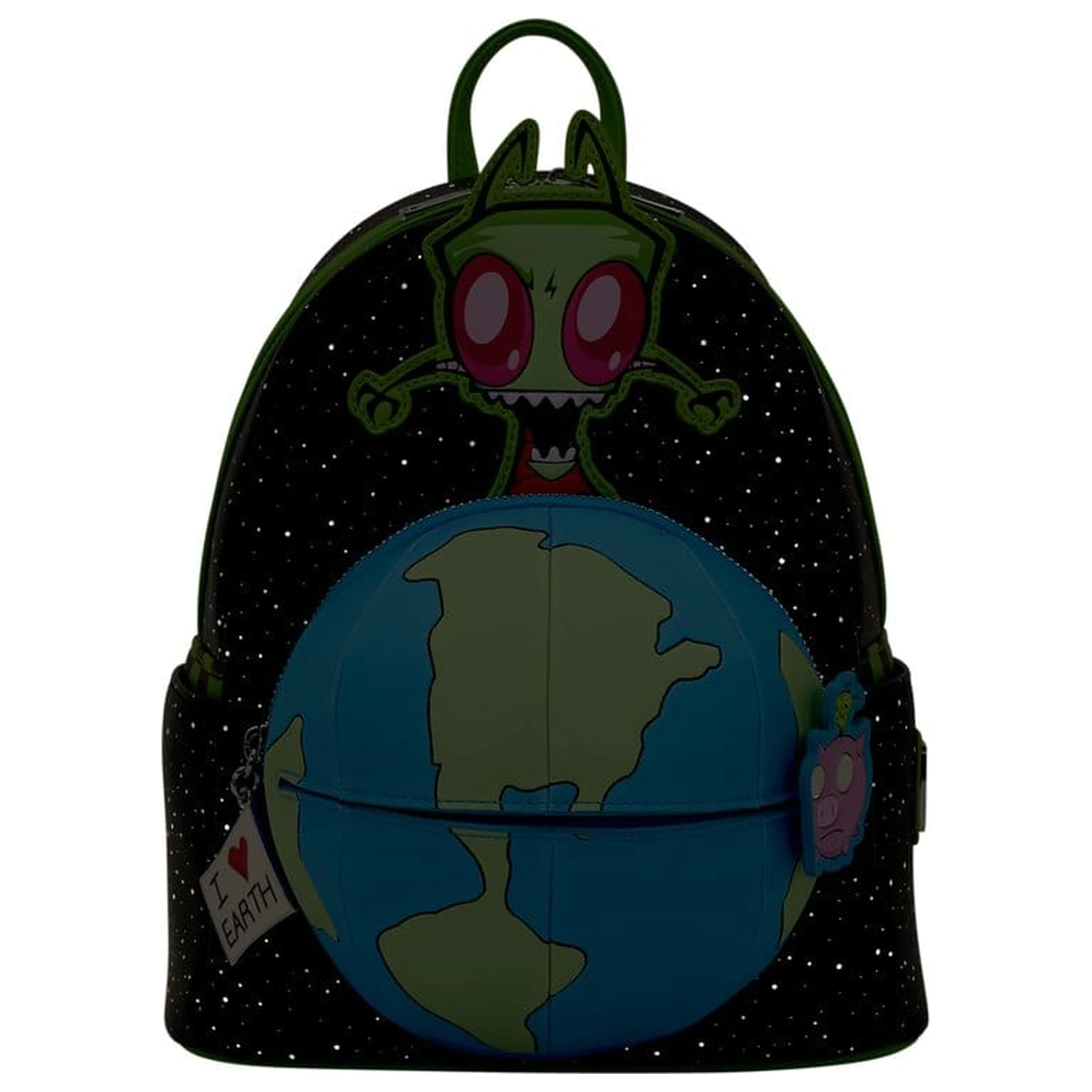Nickelodeon by Loungefly Mini Rucsac Invader Zim Glow poza produsului