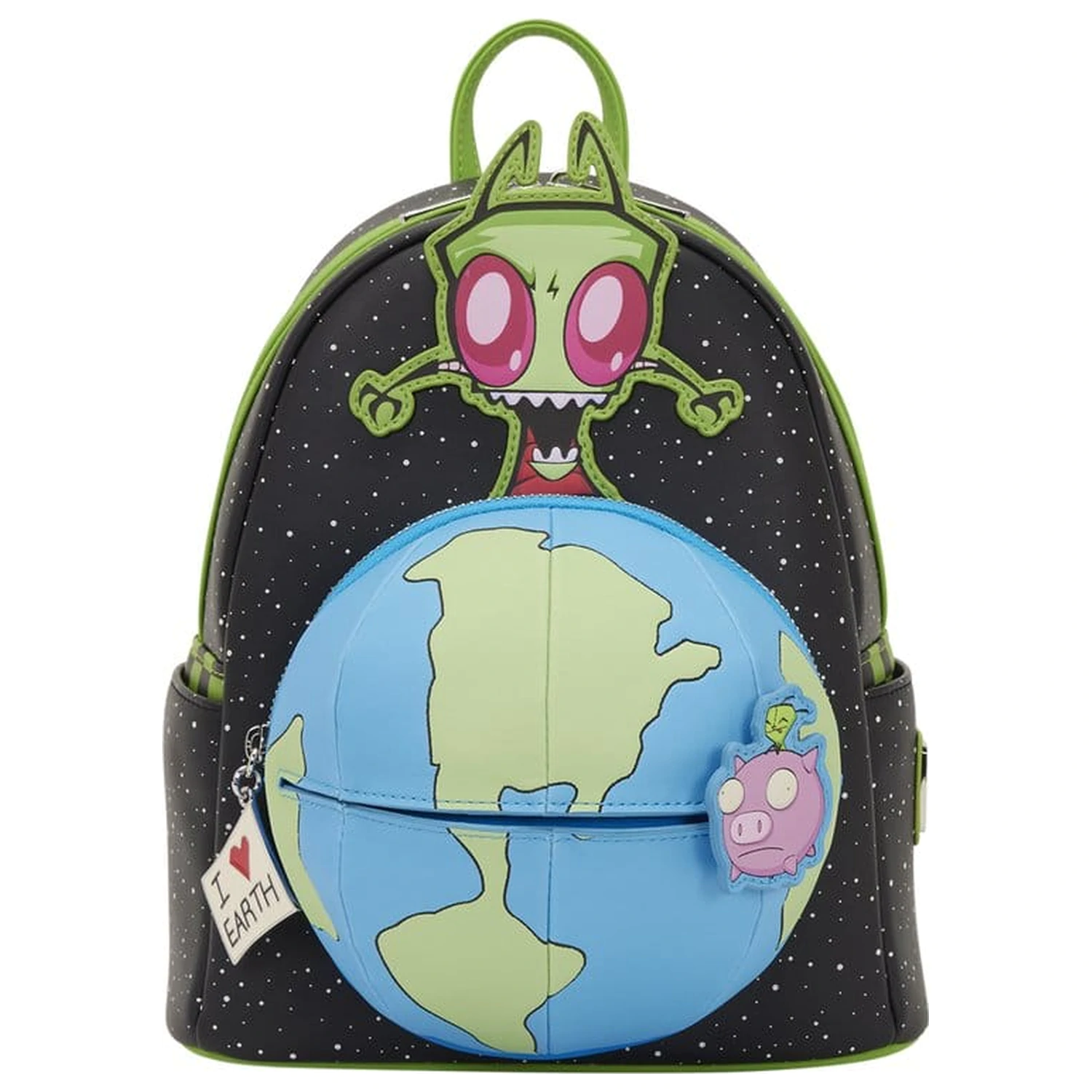 Nickelodeon by Loungefly Mini Rucsac Invader Zim Glow poza produsului