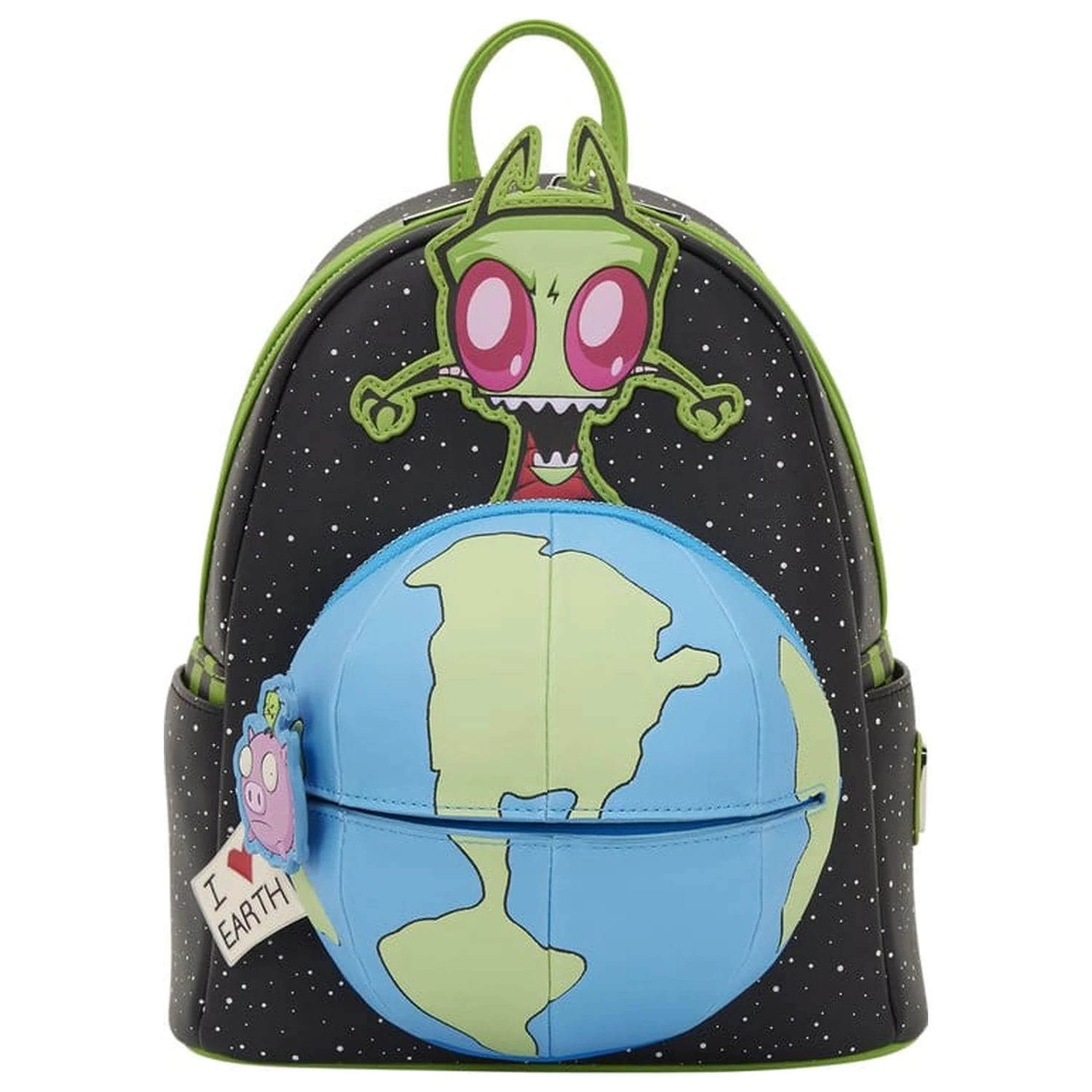 Nickelodeon by Loungefly Mini Rucsac Invader Zim Glow poza produsului