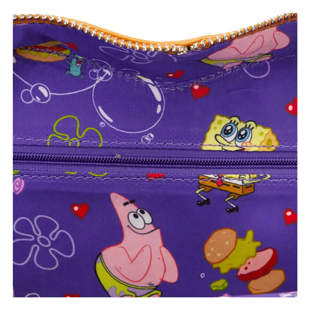 Nickelodeon by Loungefly Crossbody Spongebob Krabby Patty Pluș poza produsului