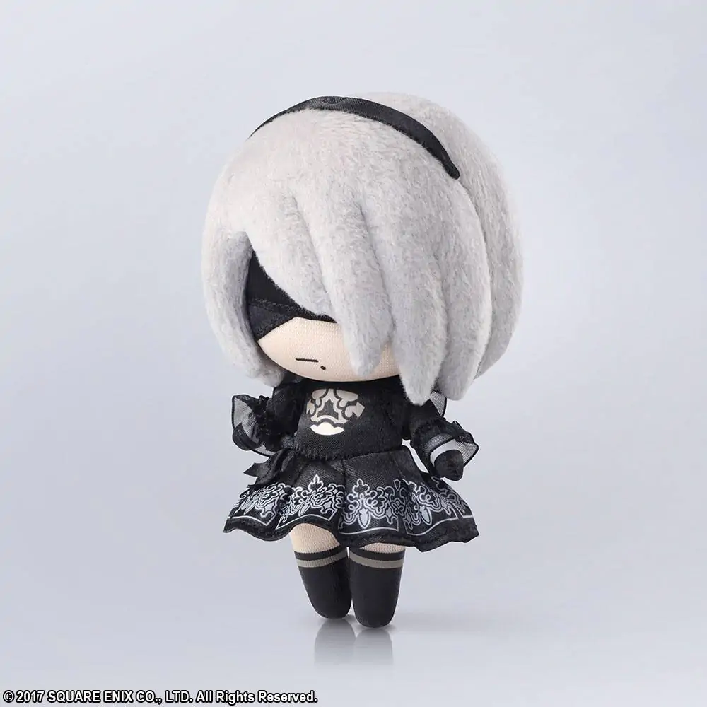 Figurină de pluș NieR Automata 2B (YoRHa No.2 Type B) 14 cm poza produsului
