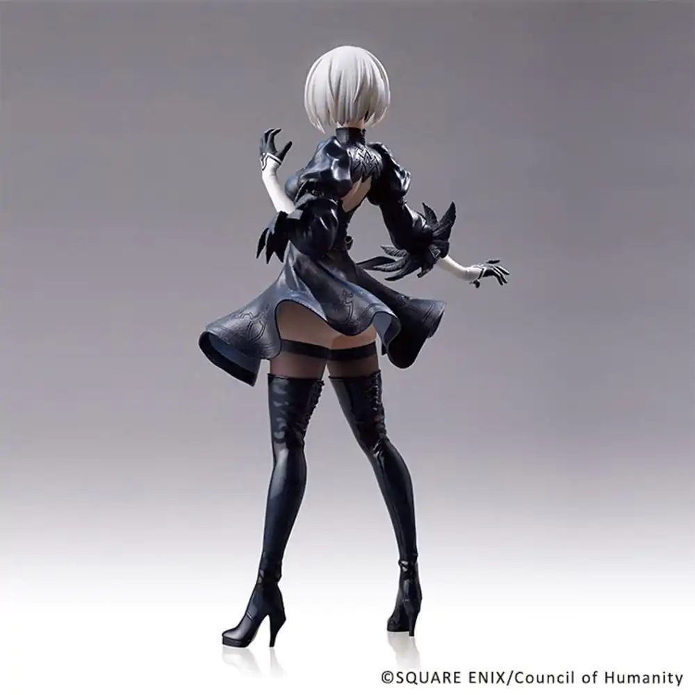 NieR:Automata Statuie PVC 2B (YoRHa No.2 Type B) Ver. 1.1a Goggles Ver. 30 cm poza produsului