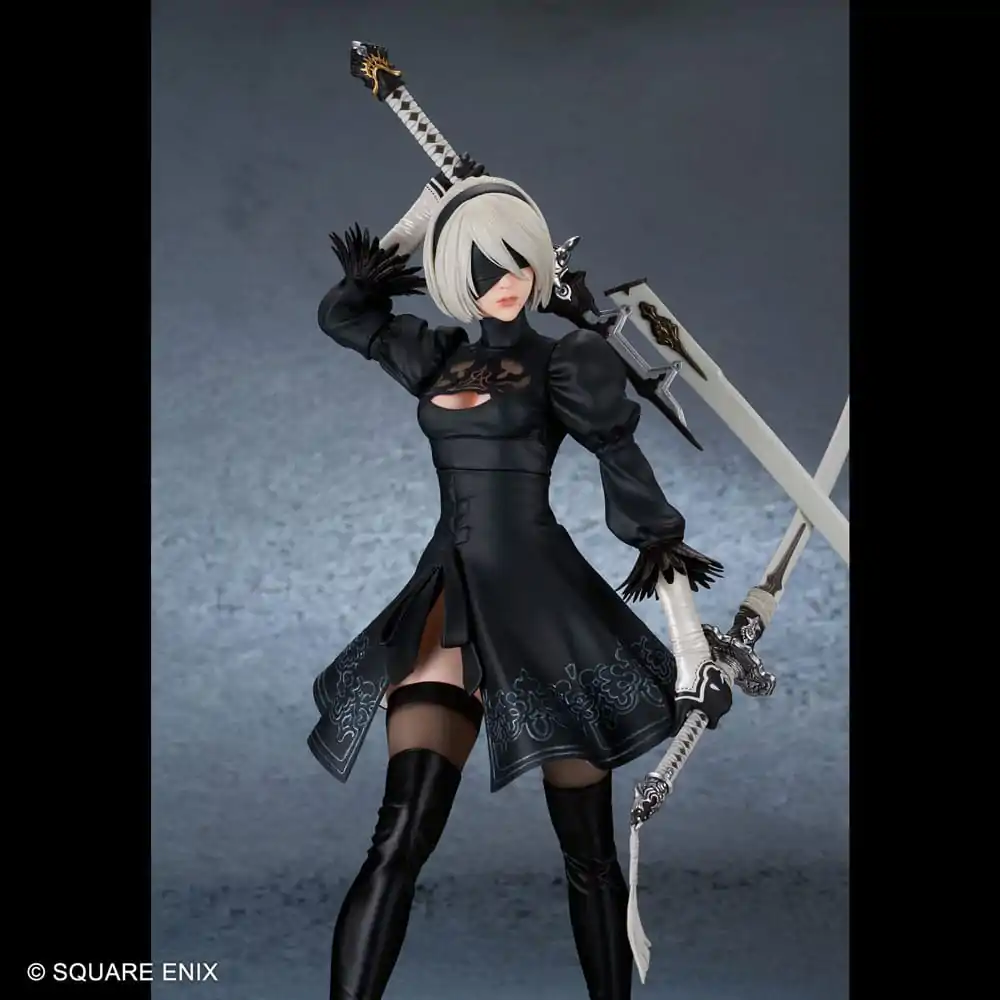 NieR:Automata Statuie PVC 2B (YoRHa Nr. 2 Tip B) Ver. 2.0 29 cm poza produsului