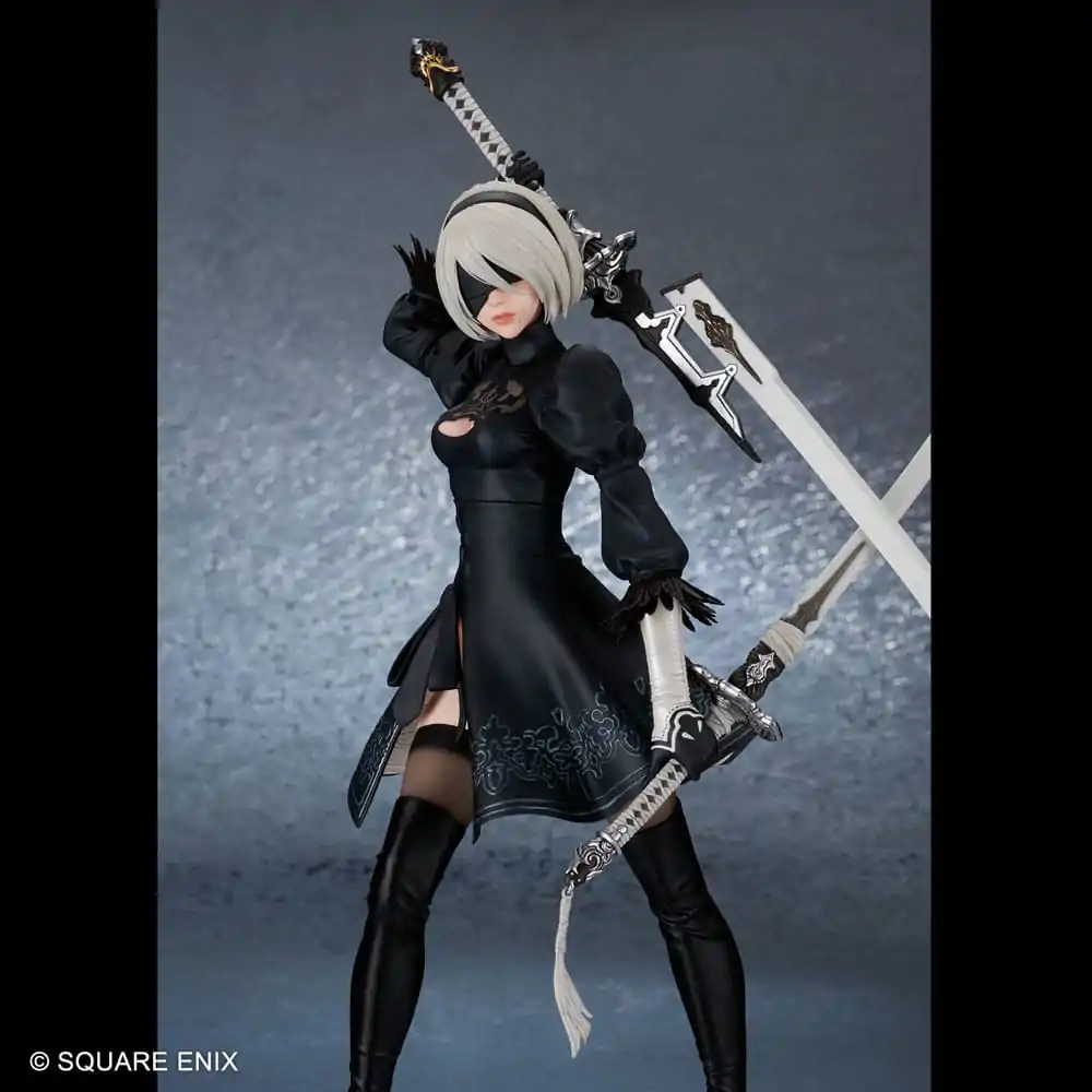 NieR:Automata Statuie PVC 2B (YoRHa Nr. 2 Tip B) Ver. 2.0 29 cm poza produsului