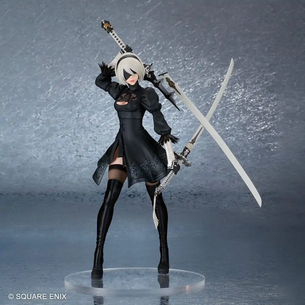 NieR:Automata Statuie PVC 2B (YoRHa Nr. 2 Tip B) Ver. 2.0 29 cm poza produsului