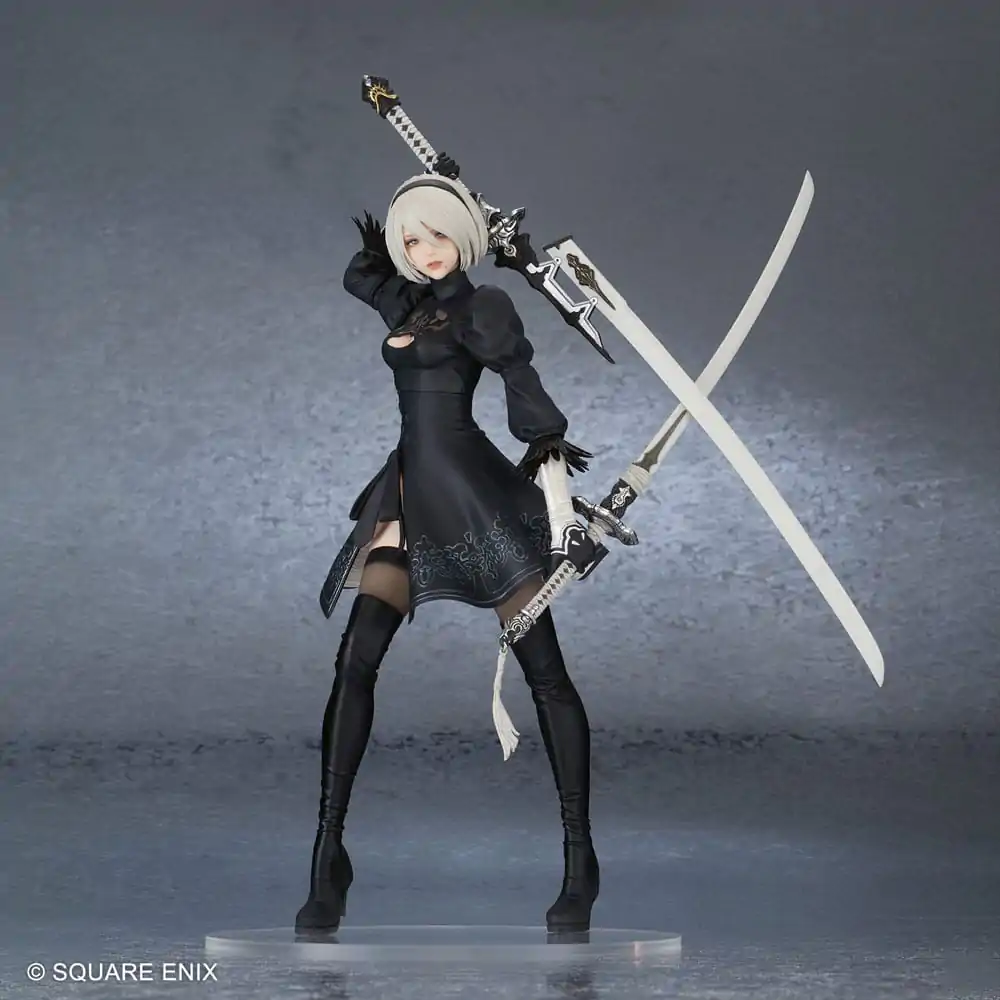 NieR:Automata Statuie PVC 2B (YoRHa Nr. 2 Tip B) Ver. 2.0 29 cm poza produsului