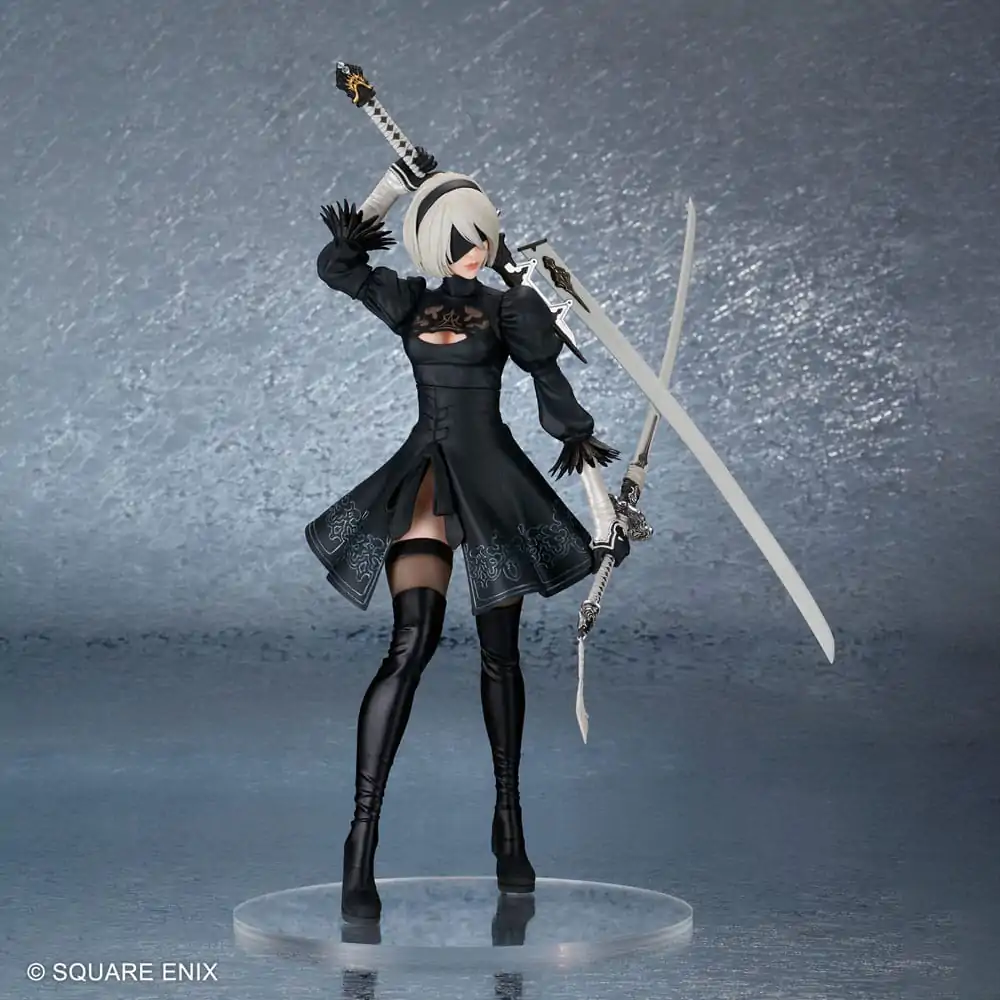 NieR:Automata Statuie PVC 2B (YoRHa Nr. 2 Tip B) Ver. 2.0 29 cm poza produsului