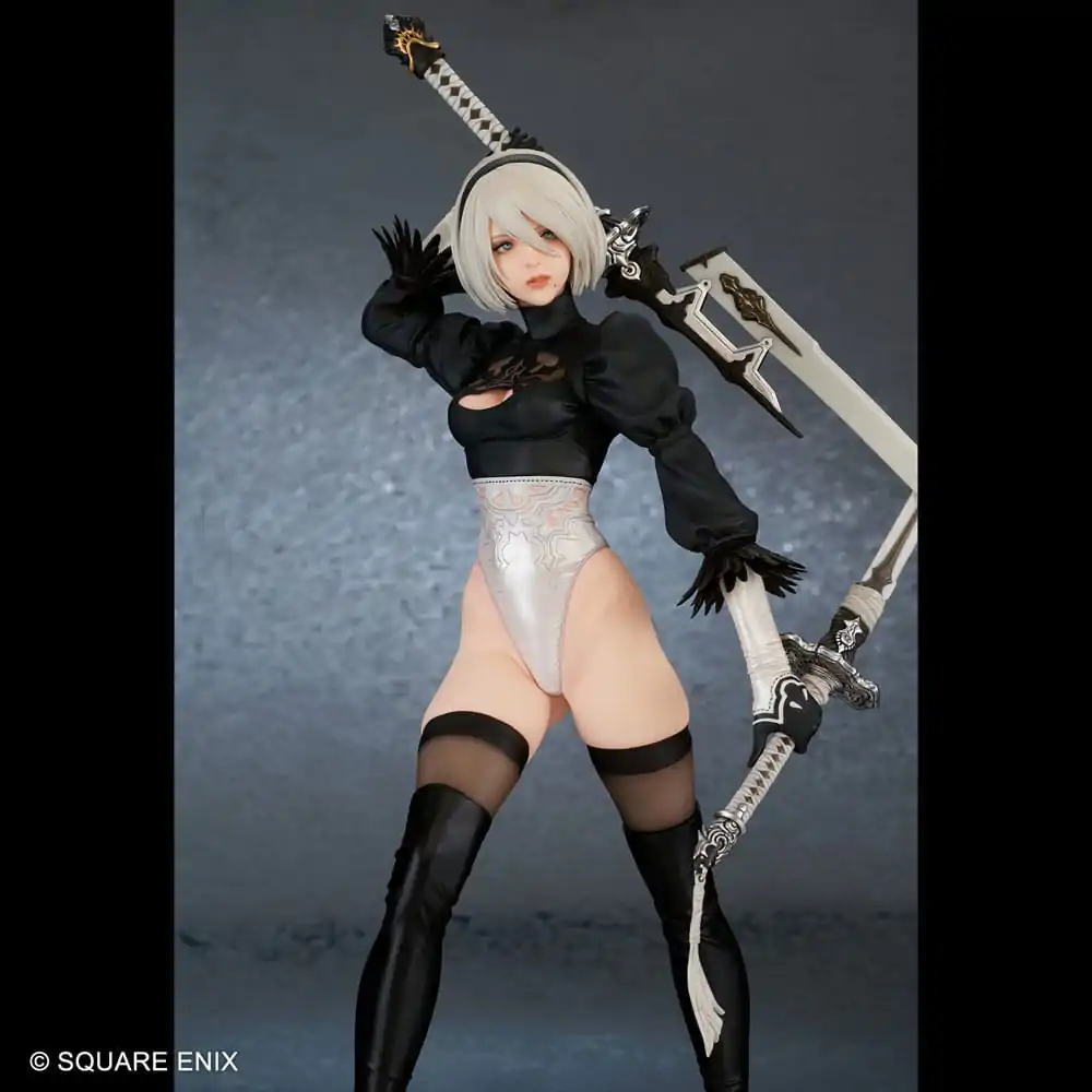 NieR:Automata Statuie PVC 2B (YoRHa Nr. 2 Tip B) Ver. 2.0 29 cm poza produsului