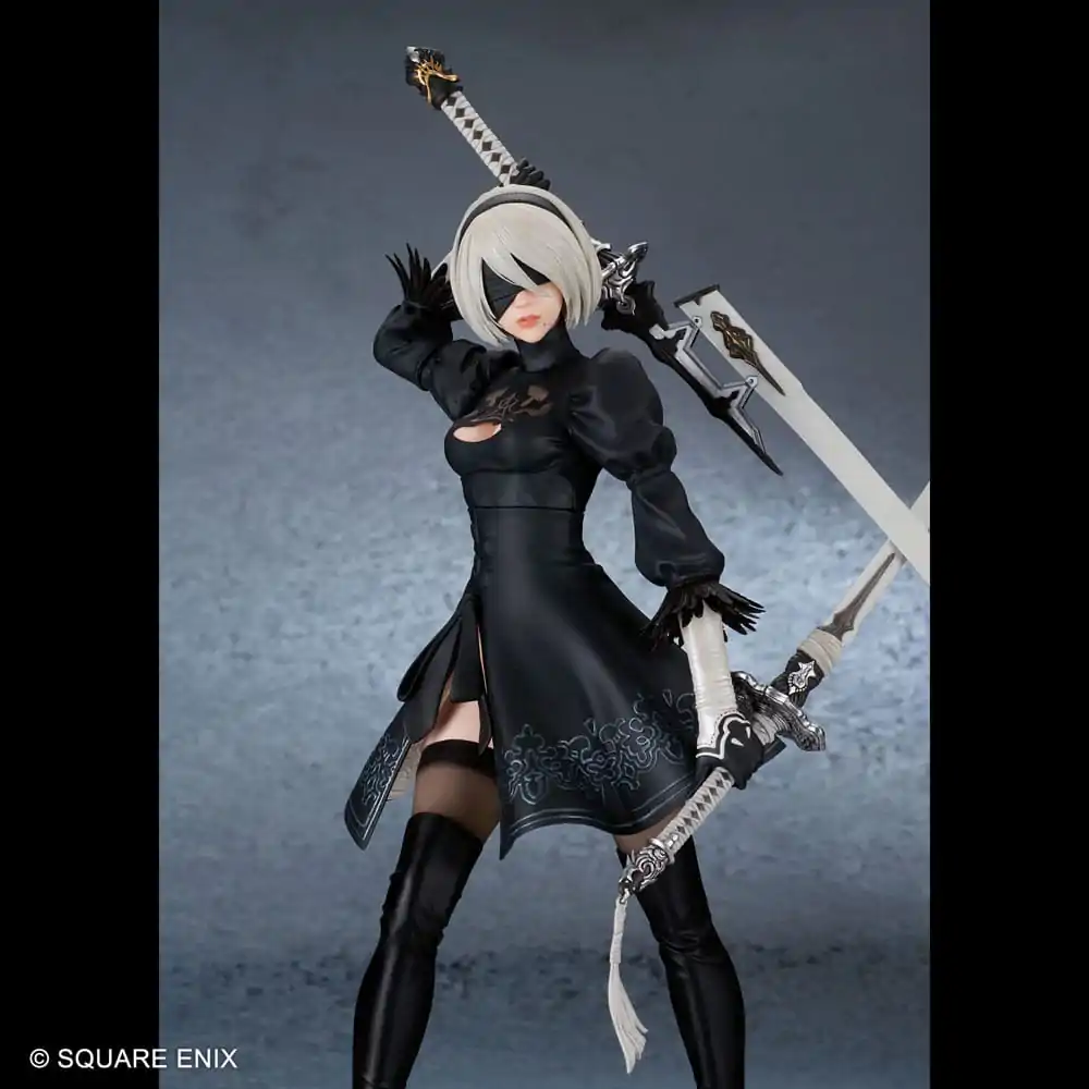 NieR:Automata Statuie PVC 2B (YoRHa Nr. 2 Tip B) Ver. 2.0 29 cm poza produsului