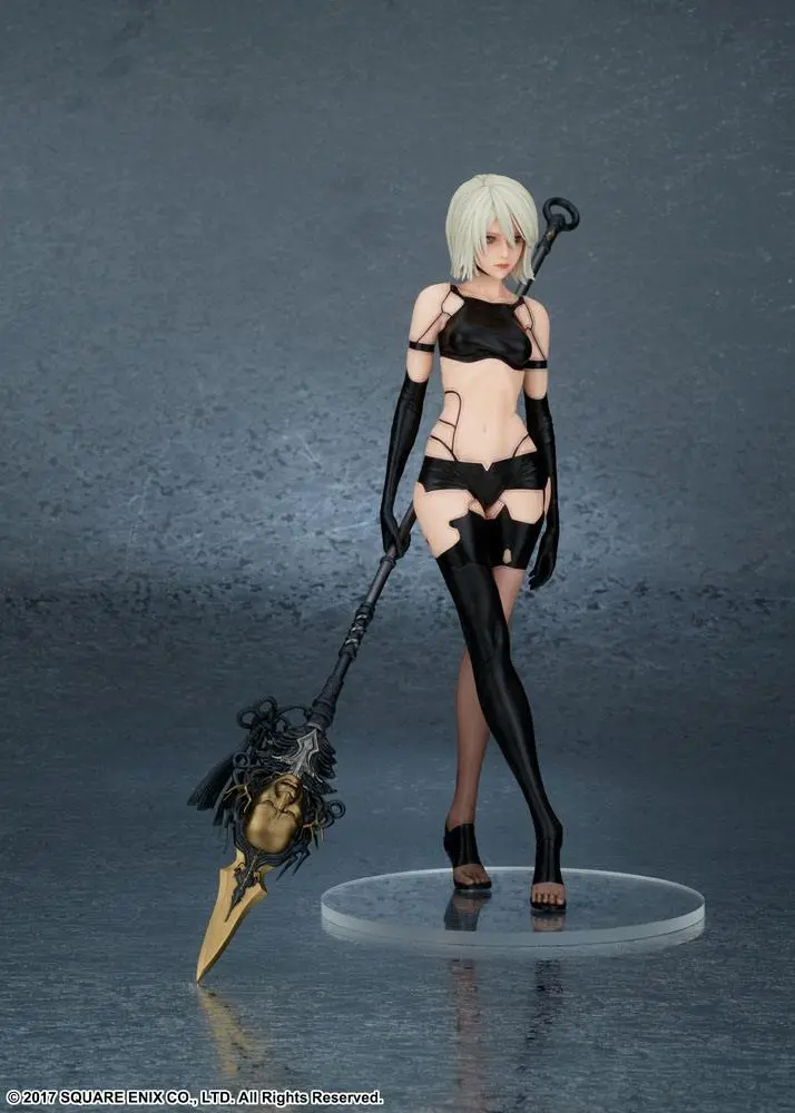 Statuie PVC NieR:Automata A2 (YoRHa Tip A Nr. 2) Versiune Păr Scurt 28 cm poza produsului