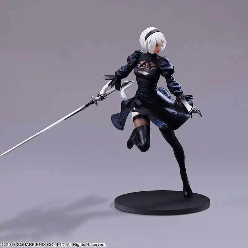 NieR:Automata FORM-ISM Statuie PVC YoRHa Android 2B (YoRHa No.2 Type B) No Goggles Ver. 18 cm poza produsului