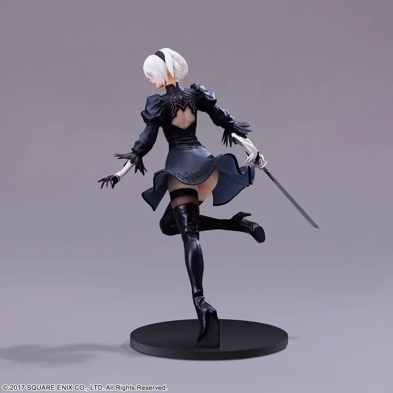 NieR:Automata FORM-ISM Statuie PVC YoRHa Android 2B (YoRHa No.2 Type B) No Goggles Ver. 18 cm poza produsului