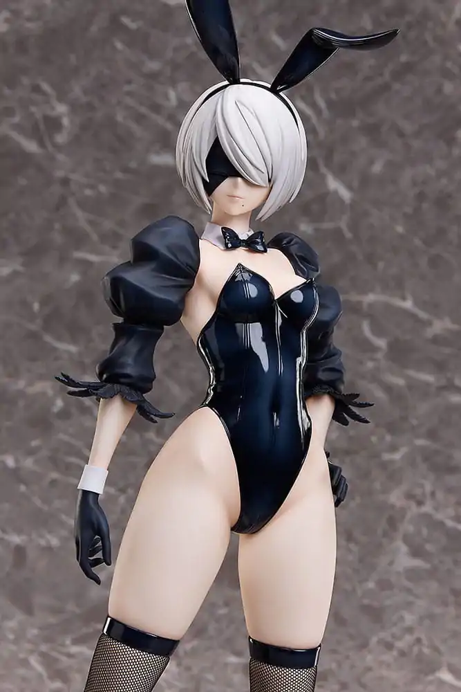 NieR:Automata Ver1.1a Statuie PVC 1/4 2B (YoRHa No.2 Type B): Bunny Ver. 50 cm poza produsului