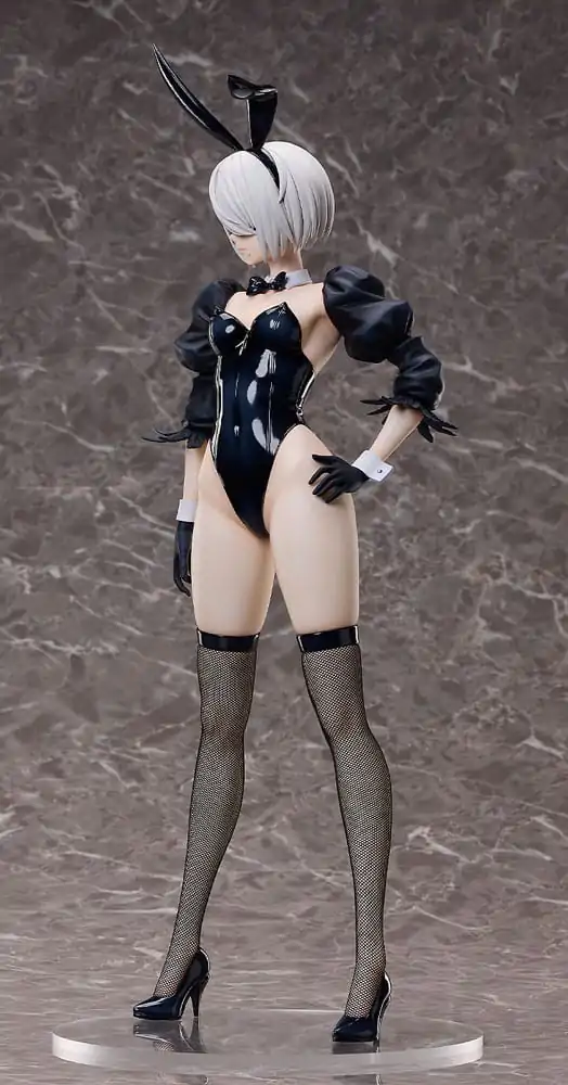 NieR:Automata Ver1.1a Statuie PVC 1/4 2B (YoRHa No.2 Type B): Bunny Ver. 50 cm poza produsului