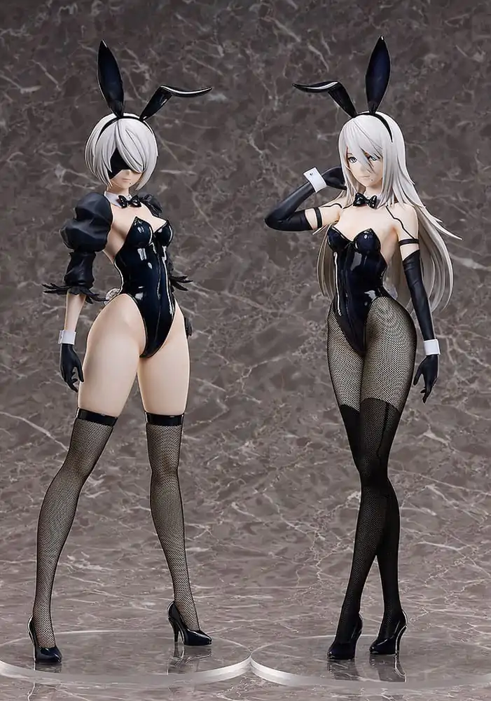 NieR:Automata Ver1.1a Statuie PVC 1/4 2B (YoRHa No.2 Type B): Bunny Ver. 50 cm poza produsului