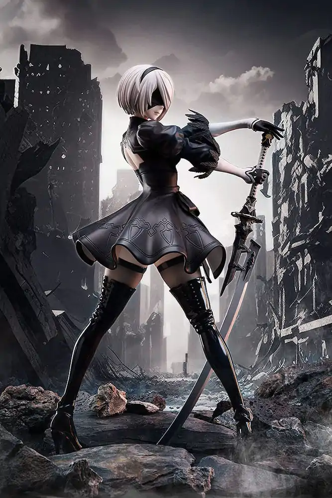 NieR:Automata Ver1.1a Statuie PVC 1/4 2B (YoRHa No.2 Type B) 45 cm poza produsului