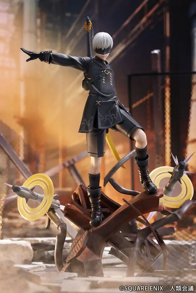 NieR:Automata Ver1.1a Statuie PVC 1/7 YoRHa No. 9 Type S Covering Fire 31 cm poza produsului