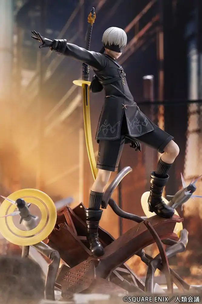 NieR:Automata Ver1.1a Statuie PVC 1/7 YoRHa No. 9 Type S Covering Fire 31 cm poza produsului