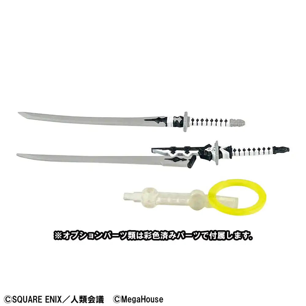NieR: Automata Ver1.1a Desktop Army Action Figure 2B 8 cm Figurina de acțiune poza produsului