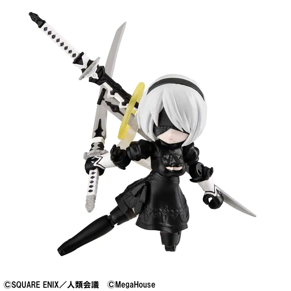 NieR: Automata Ver1.1a Desktop Army Action Figure 2B 8 cm Figurina de acțiune poza produsului