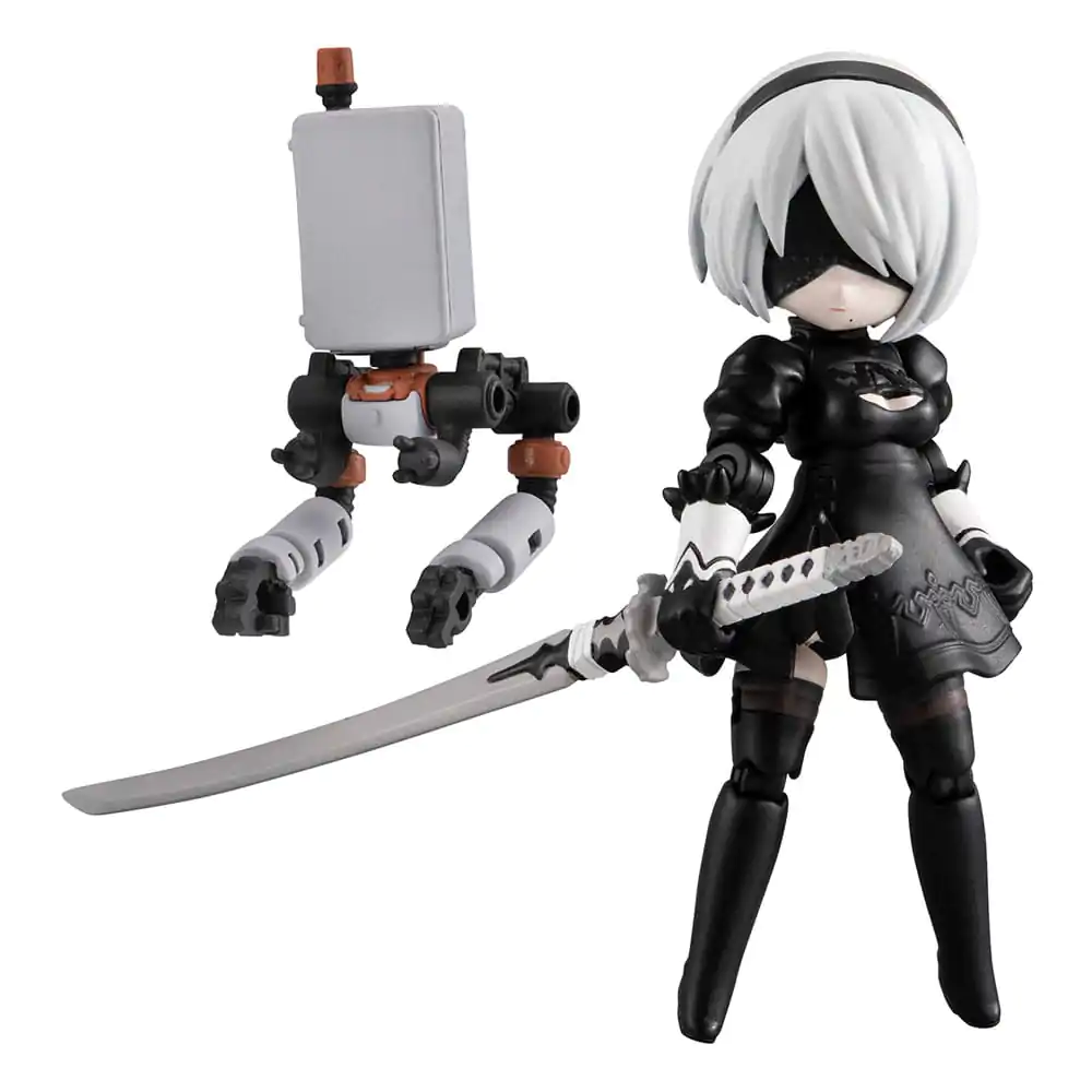 NieR: Automata Ver1.1a Desktop Army Action Figure 2B 8 cm Figurina de acțiune poza produsului