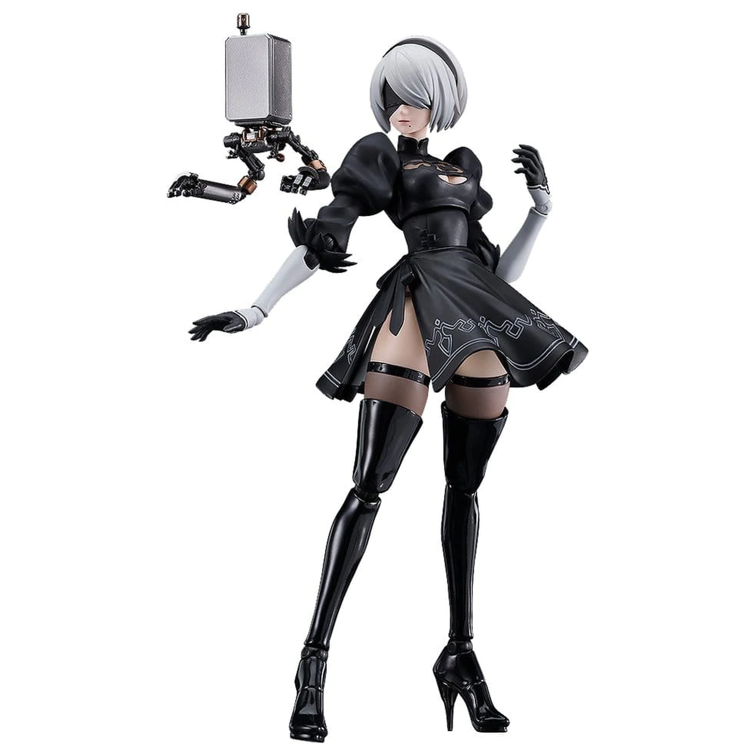NieR:Automata Ver1.1a Figma figurina de acțiune 2B (YoRHa No.2 Type B) 16 cm poza produsului