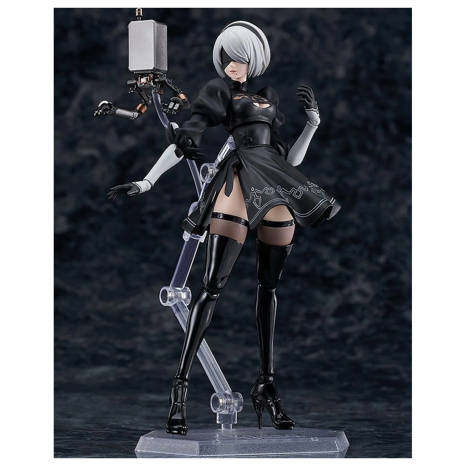NieR:Automata Ver1.1a Figma figurina de acțiune 2B (YoRHa No.2 Type B) 16 cm poza produsului