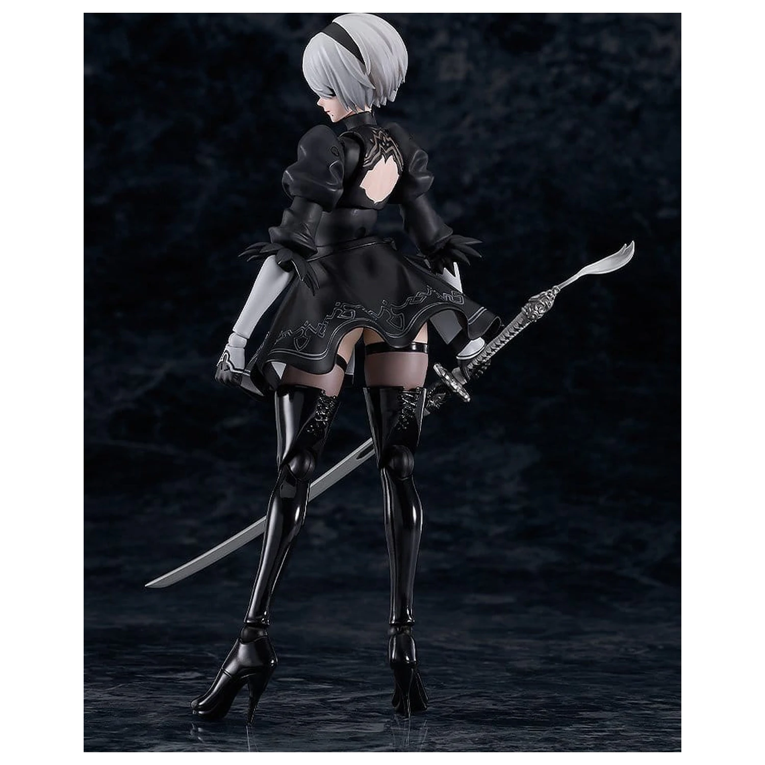 NieR:Automata Ver1.1a Figma figurina de acțiune 2B (YoRHa No.2 Type B) 16 cm poza produsului